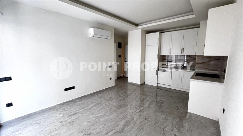 Престижные апартаменты, 58 м², центр Аланьи, пляж Клеопатры-id-10716-фото-3