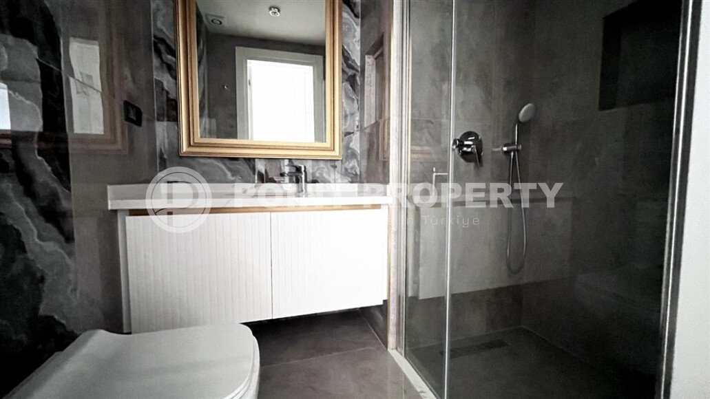 Престижные апартаменты, 58 м², центр Аланьи, пляж Клеопатры-id-10716-фото-8