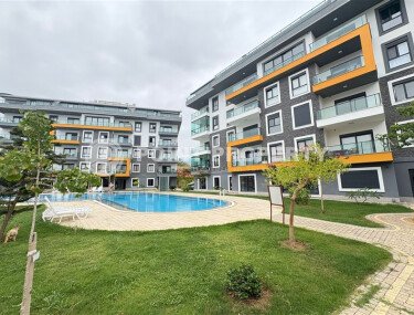 Уютная новая квартира 1+1 – 52 м² в комплексе с обширной территорией и богатой инфраструктурой, район Оба-id-10725-фото-1