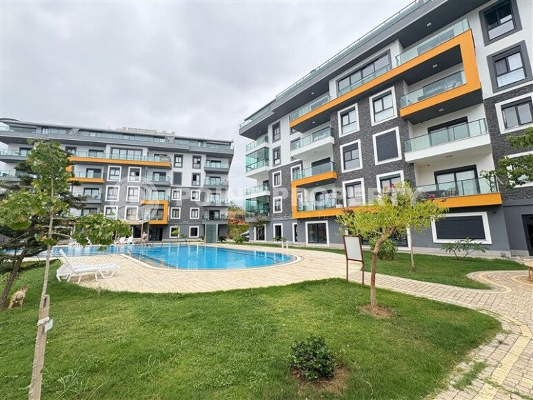 Уютная новая квартира 1+1 – 52 м² в комплексе с обширной территорией и богатой инфраструктурой, район Оба-id-10725-фото-1