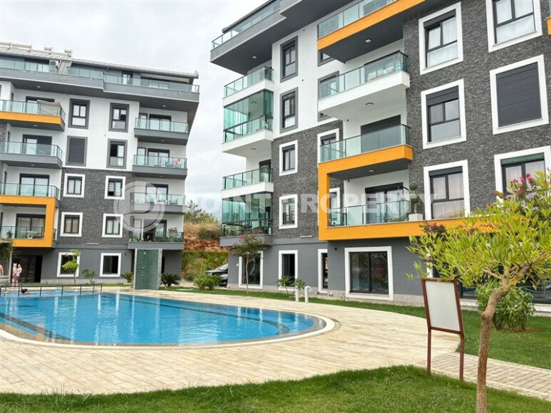 Уютная новая квартира 1+1 – 52 м² в комплексе с обширной территорией и богатой инфраструктурой, район Оба-id-10725-фото-13