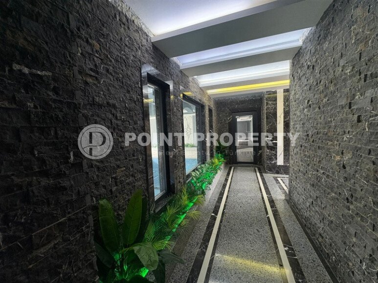 Уютная новая квартира 1+1 – 52 м² в комплексе с обширной территорией и богатой инфраструктурой, район Оба-id-10725-фото-16