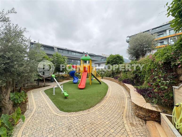 Уютная новая квартира 1+1 – 52 м² в комплексе с обширной территорией и богатой инфраструктурой, район Оба-id-10725-фото-17