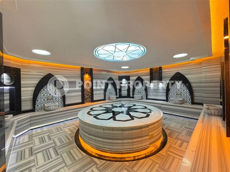 Уютная новая квартира 1+1 – 52 м² в комплексе с обширной территорией и богатой инфраструктурой, район Оба-id-10725-фото-20