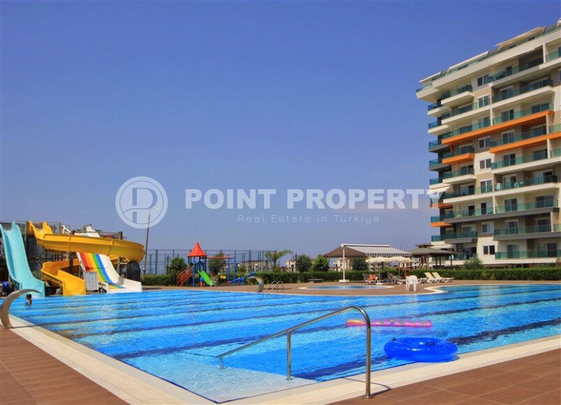 Светлая квартира 1+1 – 65 м² в жилом комплексе с развитой инфраструктурой, район Авсаллар-id-10726-фото-9