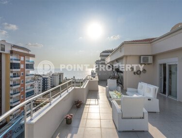 Просторный дуплекс 5+1 – 300 м² с панорамным видом на море, недалеко от набережной, район Махмутлар, гражданство-id-10733-фото-1