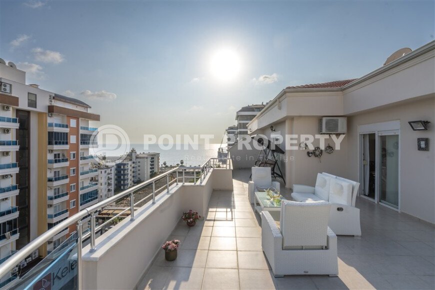 Просторный дуплекс 5+1 – 300 м² с панорамным видом на море, недалеко от набережной, район Махмутлар, гражданство-id-10733-фото-1