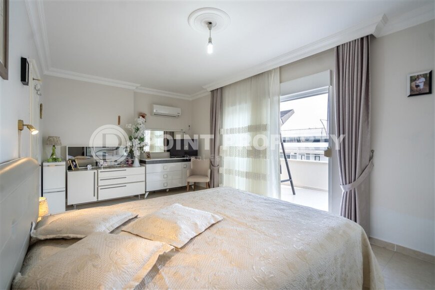 Просторный дуплекс 5+1 – 300 м² с панорамным видом на море, недалеко от набережной, район Махмутлар, гражданство-id-10733-фото-13