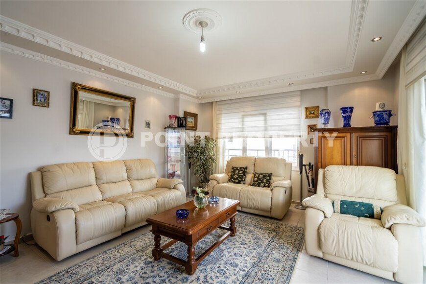 Просторный дуплекс 5+1 – 300 м² с панорамным видом на море, недалеко от набережной, район Махмутлар, гражданство-id-10733-фото-17