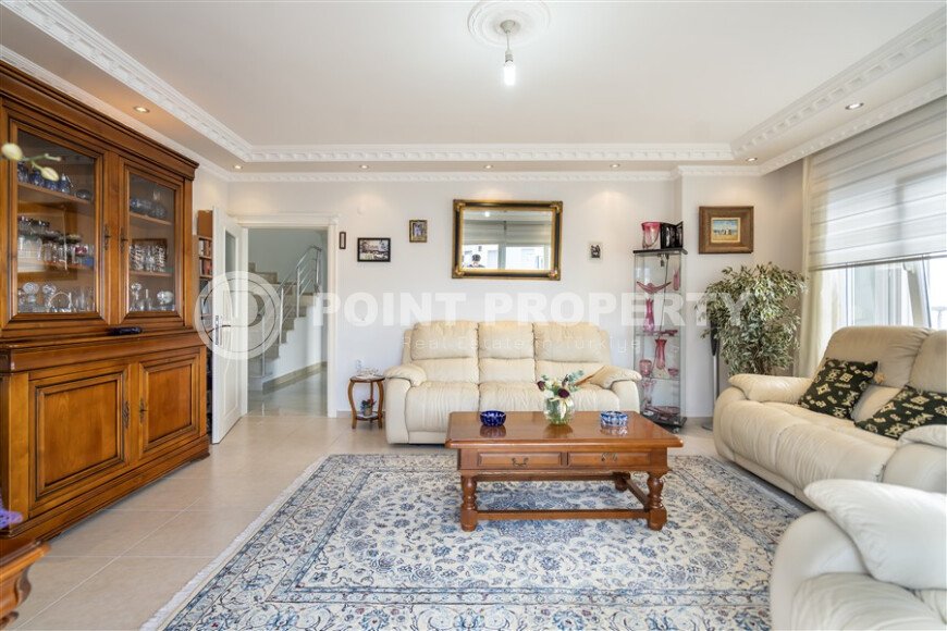 Просторный дуплекс 5+1 – 300 м² с панорамным видом на море, недалеко от набережной, район Махмутлар, гражданство-id-10733-фото-18