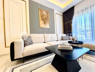 Светлая квартира 60 м² в современном комплексе, недалеко от моря, район Каргыджак-id-10740-фото-1