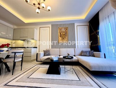 Bright 60 m² apartment in a modern complex, near the sea, Kargicak district-id-10740-photo-2