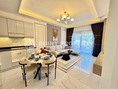 Bright 60 m² apartment in a modern complex, near the sea, Kargicak district-id-10740-photo-5