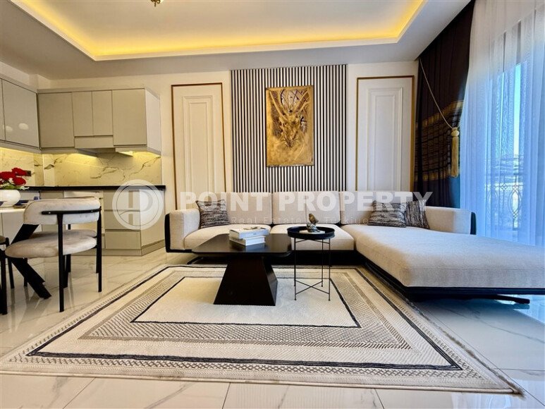 Светлая квартира 60 м² в современном комплексе, недалеко от моря, район Каргыджак-id-10740-фото-6