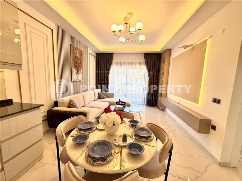 Светлая квартира 60 м² в современном комплексе, недалеко от моря, район Каргыджак-id-10740-фото-7