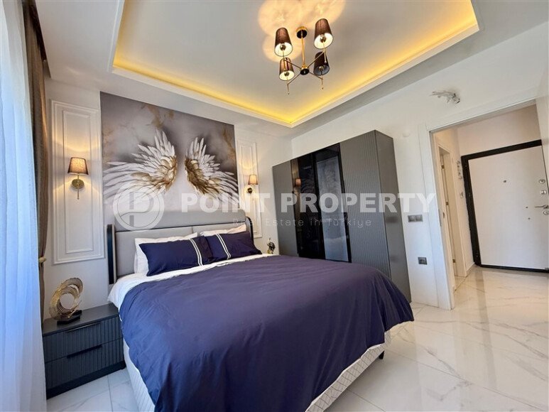 Светлая квартира 60 м² в современном комплексе, недалеко от моря, район Каргыджак-id-10740-фото-12