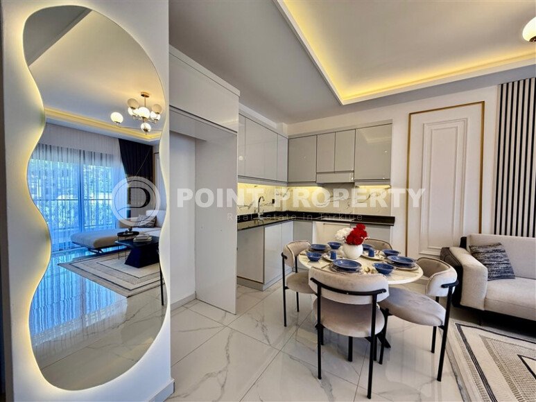 Светлая квартира 60 м² в современном комплексе, недалеко от моря, район Каргыджак-id-10740-фото-21