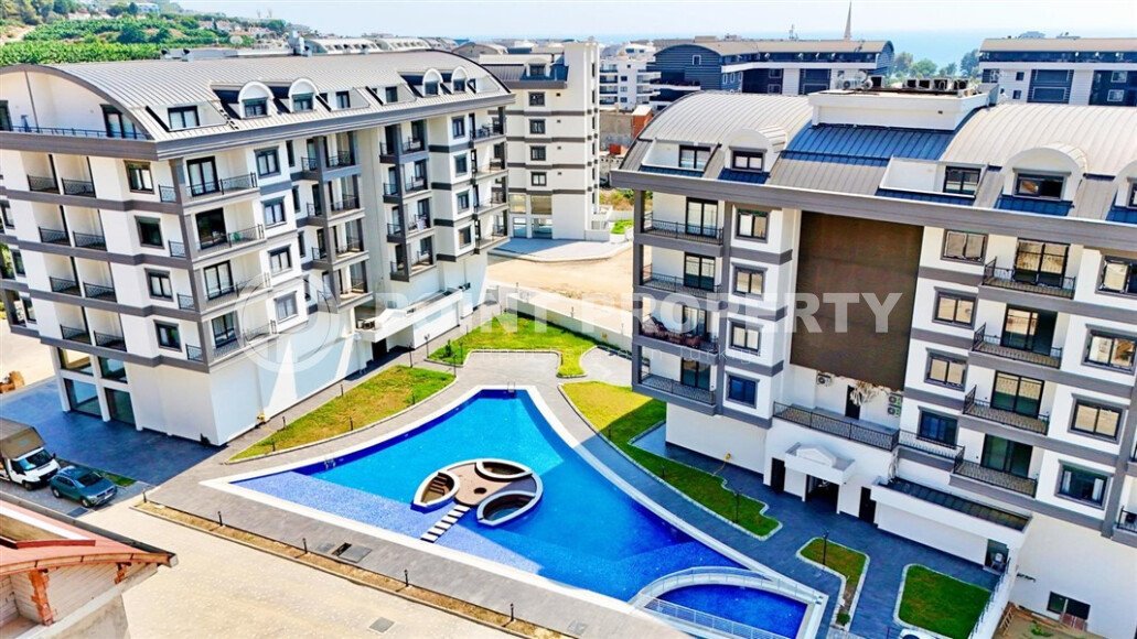 Светлая квартира 60 м² в современном комплексе, недалеко от моря, район Каргыджак-id-10740-фото-27