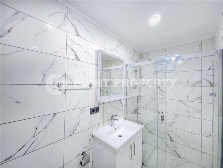 Солнечная квартира 1+1 50 м² в район Авсаллар с видом на горы и бассейн-id-10746-фото-10