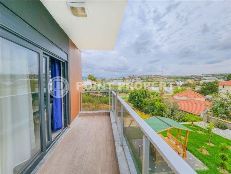 Солнечная квартира 1+1 50 м² в район Авсаллар с видом на горы и бассейн-id-10746-фото-13