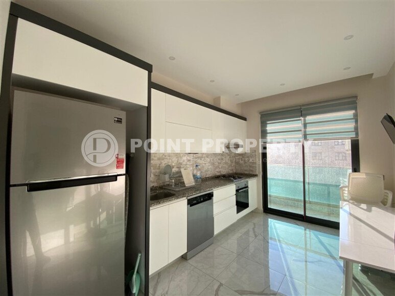 Spacious apartment 110 m² in the center of Alanya, separate kitchen, residence permit, Keykubat beach-id-10749-photo-5