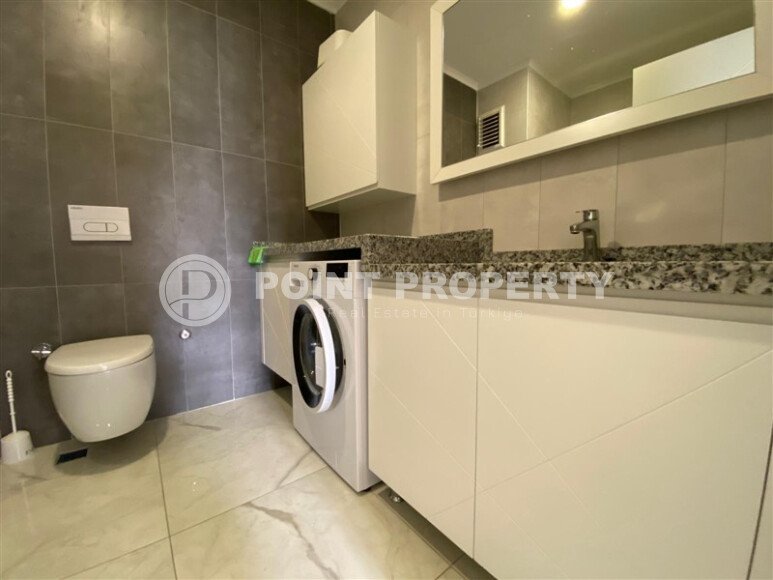 Spacious apartment 110 m² in the center of Alanya, separate kitchen, residence permit, Keykubat beach-id-10749-photo-12