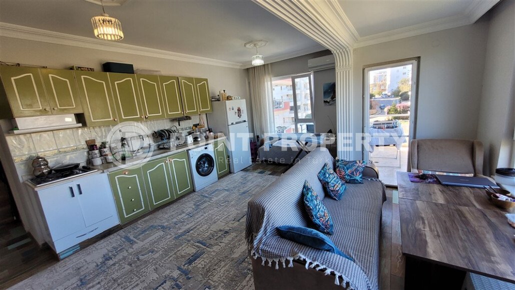 Просторная квартира 60 м² в районе Тосмур, ВНЖ, панорамная терраса на крыше-id-10757-фото-2