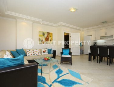 Большой семейный дуплекс 210 м² в районе Хасбахче с террасами и видом на горы, ВНЖ-id-10758-фото-2