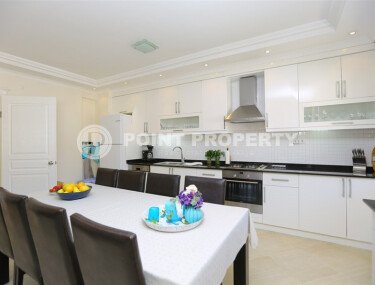 Большой семейный дуплекс 210 м² в районе Хасбахче с террасами и видом на горы, ВНЖ-id-10758-фото-4