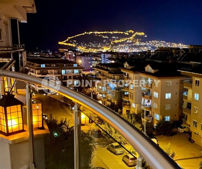 Большой семейный дуплекс 210 м² в районе Хасбахче с террасами и видом на горы, ВНЖ-id-10758-фото-12