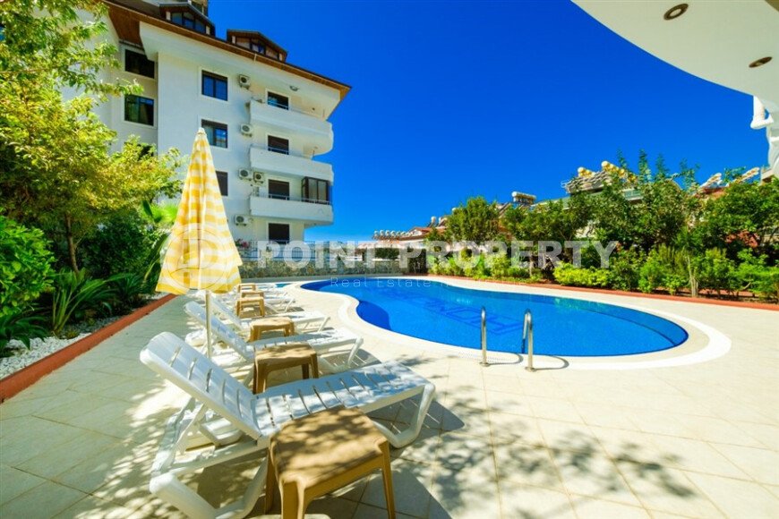 Большой семейный дуплекс 210 м² в районе Хасбахче с террасами и видом на горы, ВНЖ-id-10758-фото-13