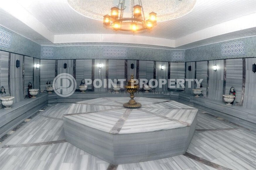 Комфортабельные апартаменты 110 м² с двумя санузлами и частичным видом на море в районе Махмутлар-id-10768-фото-11