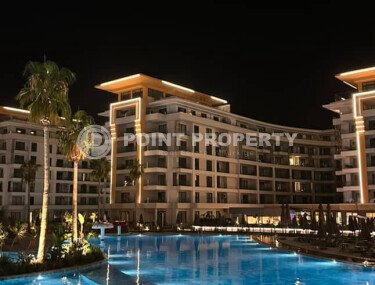 Элитные апартаменты 129 м² в районе Тюрклер в резиденции отельного уровня у моря — подходит для ВНЖ и гражданства-id-10772-фото-2