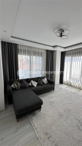 Современные апартаменты 90 м² с отдельной кухней в центре Аланьи в новом жилом комплексе-id-10773-фото-3