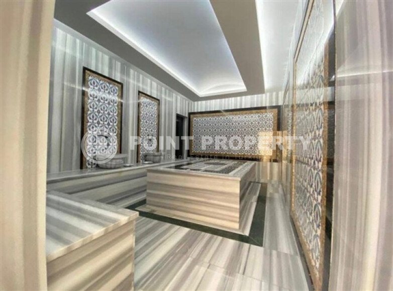 Современные апартаменты 90 м² с отдельной кухней в центре Аланьи в новом жилом комплексе-id-10773-фото-17