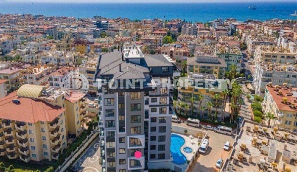 Современные апартаменты 90 м² с отдельной кухней в центре Аланьи в новом жилом комплексе-id-10773-фото-1