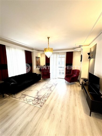 Уютные апартаменты 125 м² с двумя балконами в центре района Махмутлар рядом с морем-id-10775-фото-3