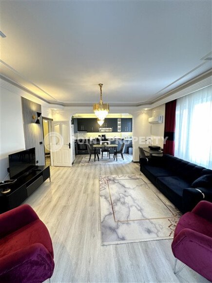 Уютные апартаменты 125 м² с двумя балконами в центре района Махмутлар рядом с морем-id-10775-фото-5