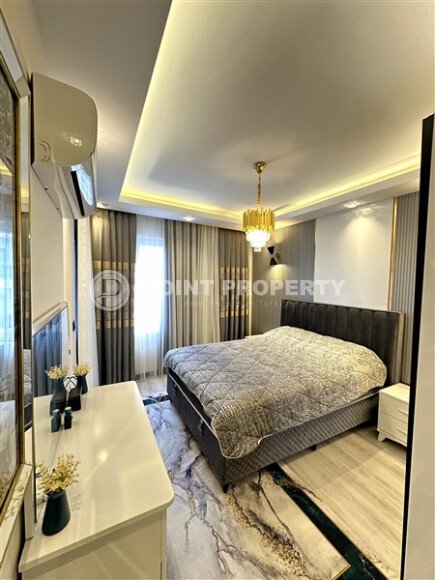 Уютные апартаменты 125 м² с двумя балконами в центре района Махмутлар рядом с морем-id-10775-фото-7