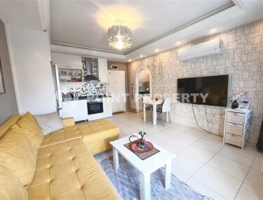 Элегантные апартаменты 60 м² с застеклённым балконом в центре района Оба, недалеко от моря-id-10776-фото-3