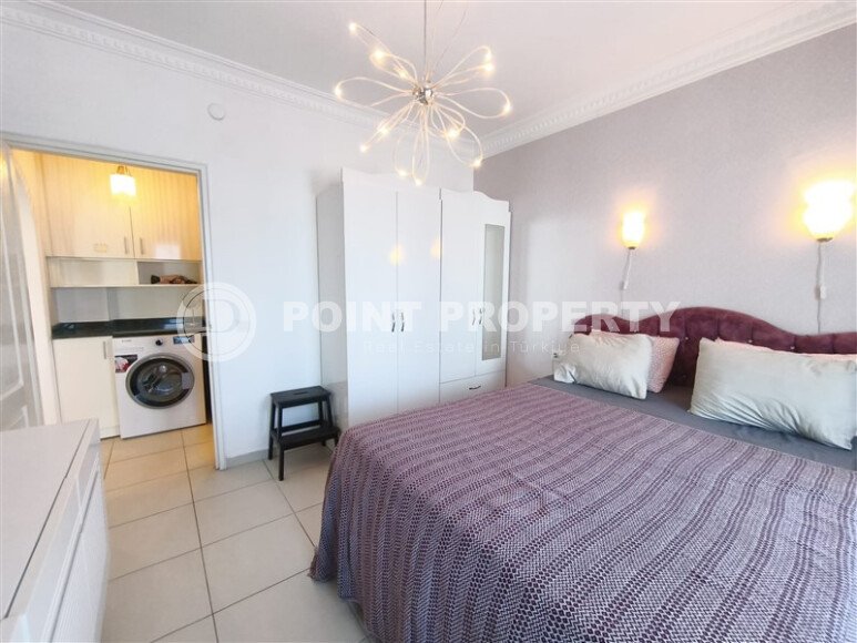 Элегантные апартаменты 60 м² с застеклённым балконом в центре района Оба, недалеко от моря-id-10776-фото-14