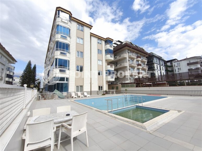 Элегантные апартаменты 60 м² с застеклённым балконом в центре района Оба, недалеко от моря-id-10776-фото-15