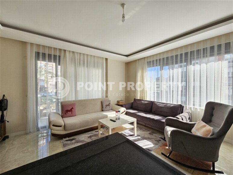 Солнечные апартаменты 55 м² с панорамными окнами и уютным угловым балконом в районе Тосмур-id-10777-фото-3