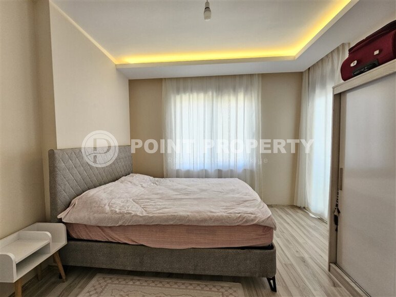 Солнечные апартаменты 55 м² с панорамными окнами и уютным угловым балконом в районе Тосмур-id-10777-фото-6