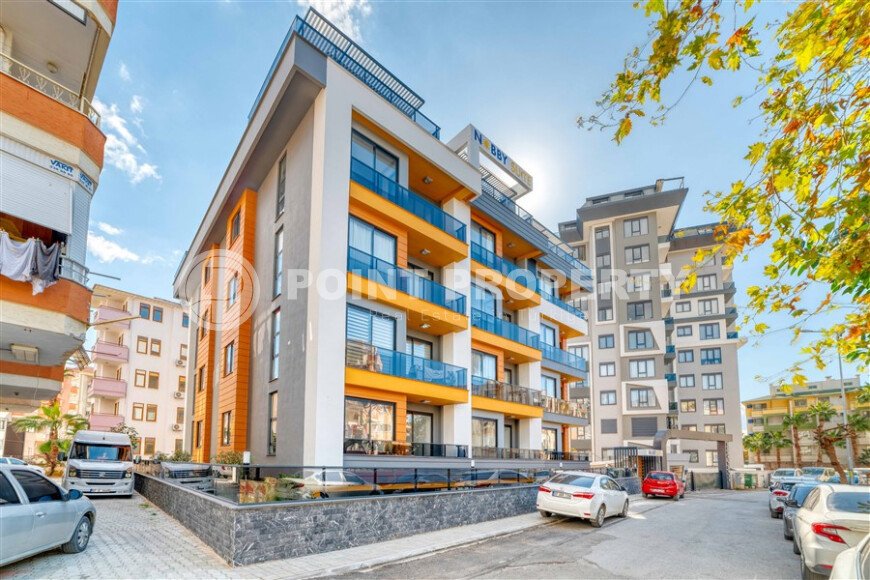 Светлые апартаменты 1+1 в престижном комплексе в центре Аланьи-id-10778-фото-2