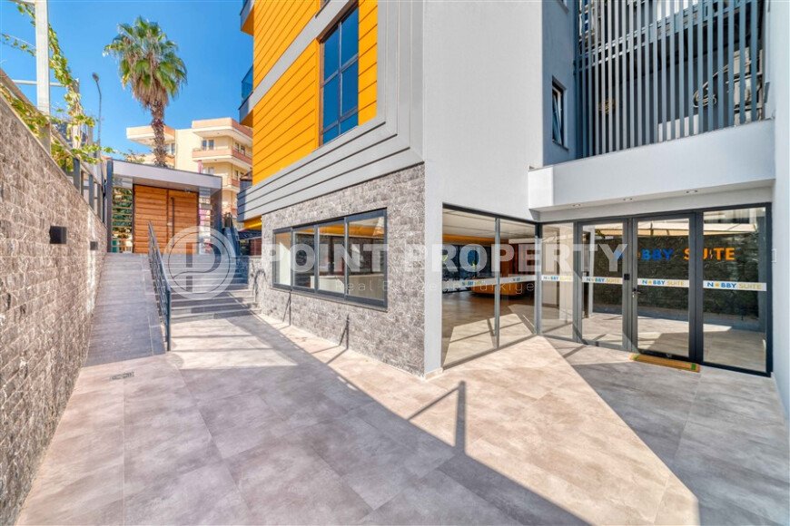 Светлые апартаменты 1+1 в престижном комплексе в центре Аланьи-id-10778-фото-13