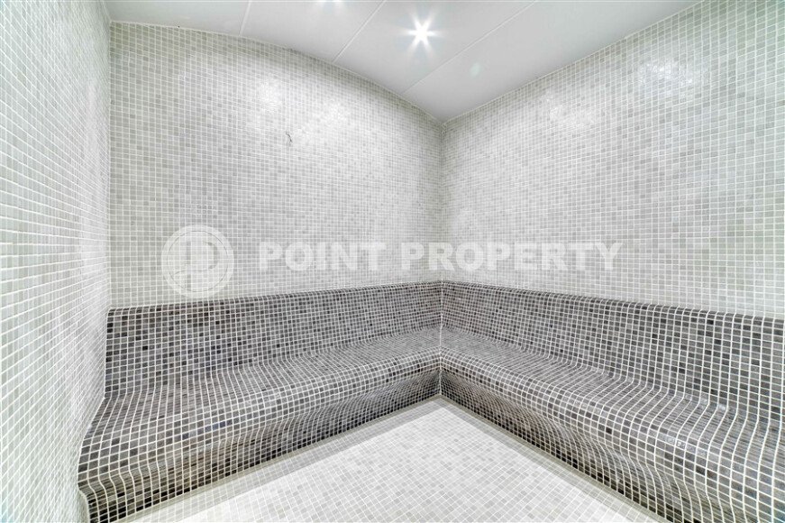 Светлые апартаменты 1+1 в престижном комплексе в центре Аланьи-id-10778-фото-16