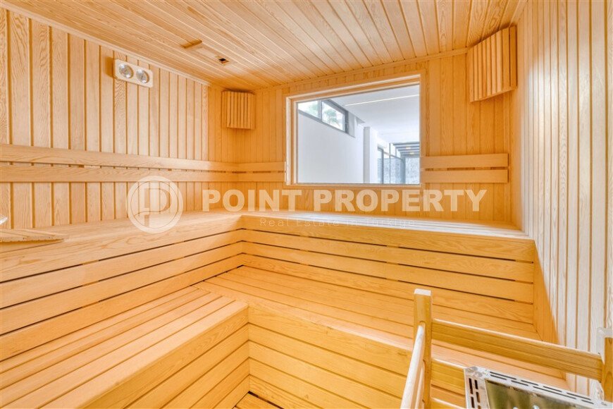 Светлые апартаменты 1+1 в престижном комплексе в центре Аланьи-id-10778-фото-19