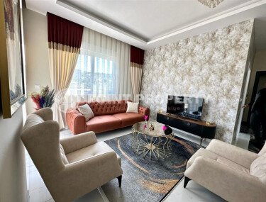 Яркая квартира 1+1 в районе Каргыджак с панорамным видом на горы и окрестности-id-10780-фото-3