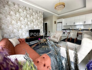 Яркая квартира 1+1 в районе Каргыджак с панорамным видом на горы и окрестности-id-10780-фото-3